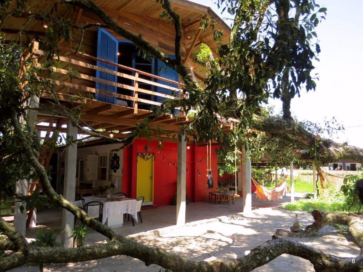 Casa Estilosa E Rustica Com Vista Para O Por Do Sol Da Ilha Do Mel! Exteriör bild