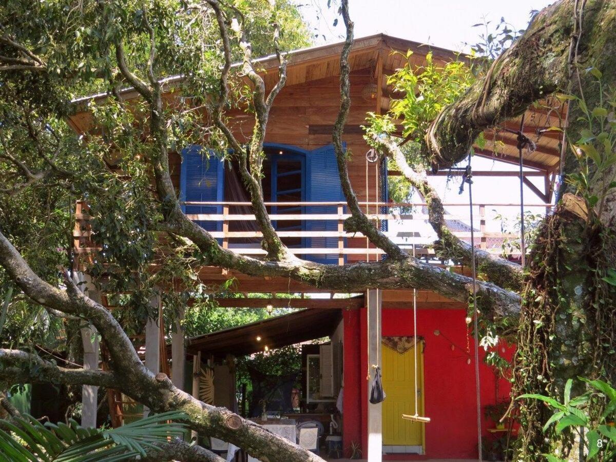 Casa Estilosa E Rustica Com Vista Para O Por Do Sol Da Ilha Do Mel! Exteriör bild