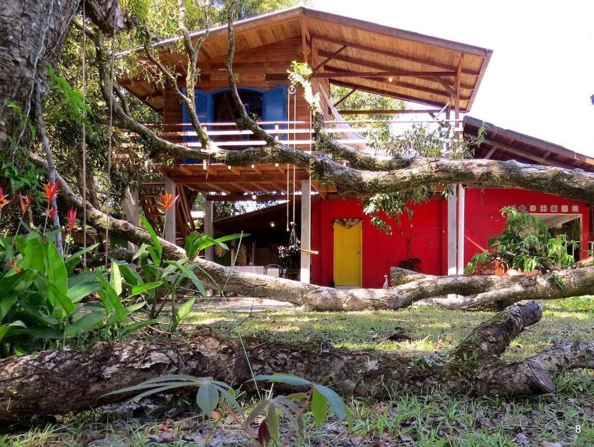 Casa Estilosa E Rustica Com Vista Para O Por Do Sol Da Ilha Do Mel! Exteriör bild