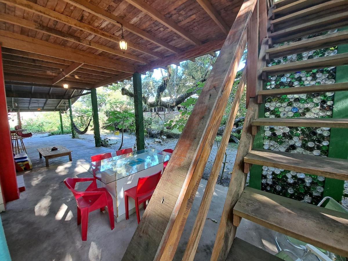 Casa Estilosa E Rustica Com Vista Para O Por Do Sol Da Ilha Do Mel! Exteriör bild