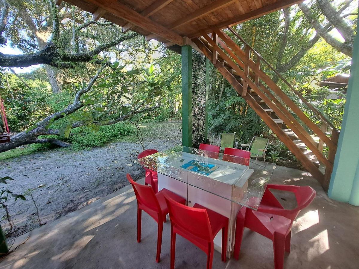 Casa Estilosa E Rustica Com Vista Para O Por Do Sol Da Ilha Do Mel! Exteriör bild